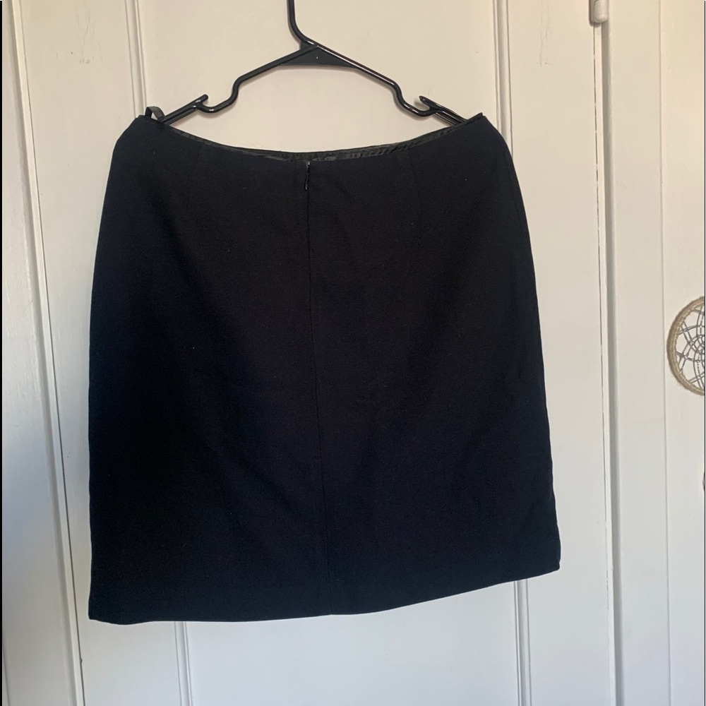 Black Mid Skirt